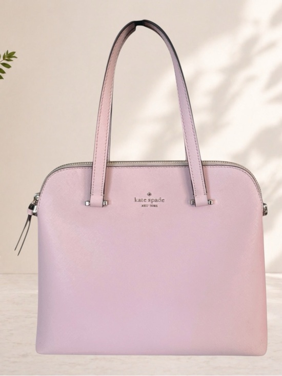 kate spade Handbags - kate spade Pink Saffiano Dome Satchel with Silver Hardware
